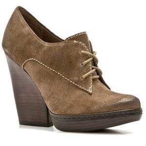 Levity Suede Platform Oxfords